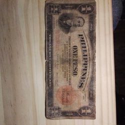 One Peso Philippines 1936