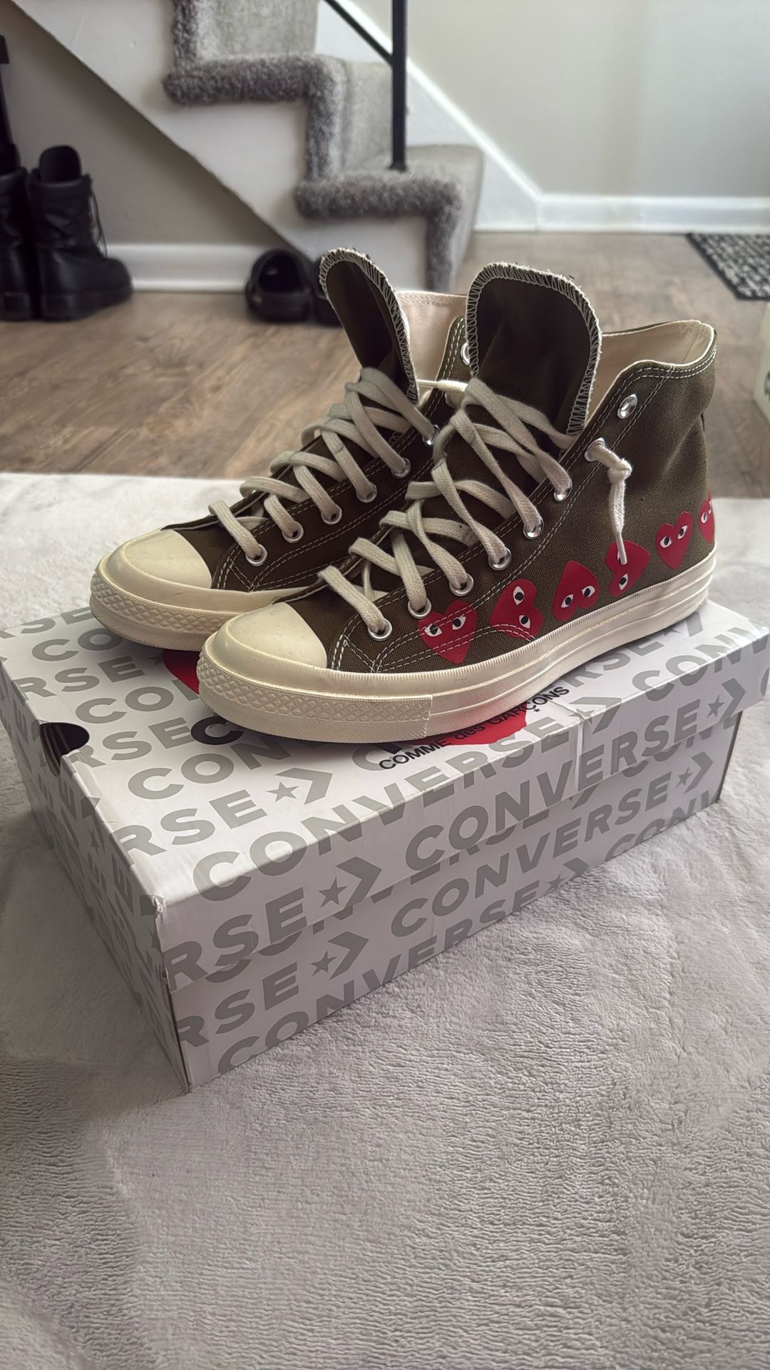 Comme Des Garçons(CDG) Converse Size 9