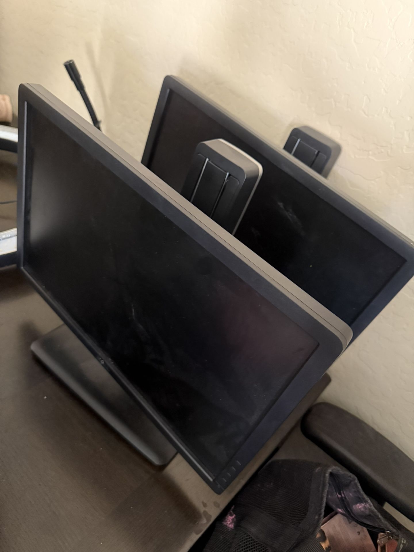 2 DELL MONITORS