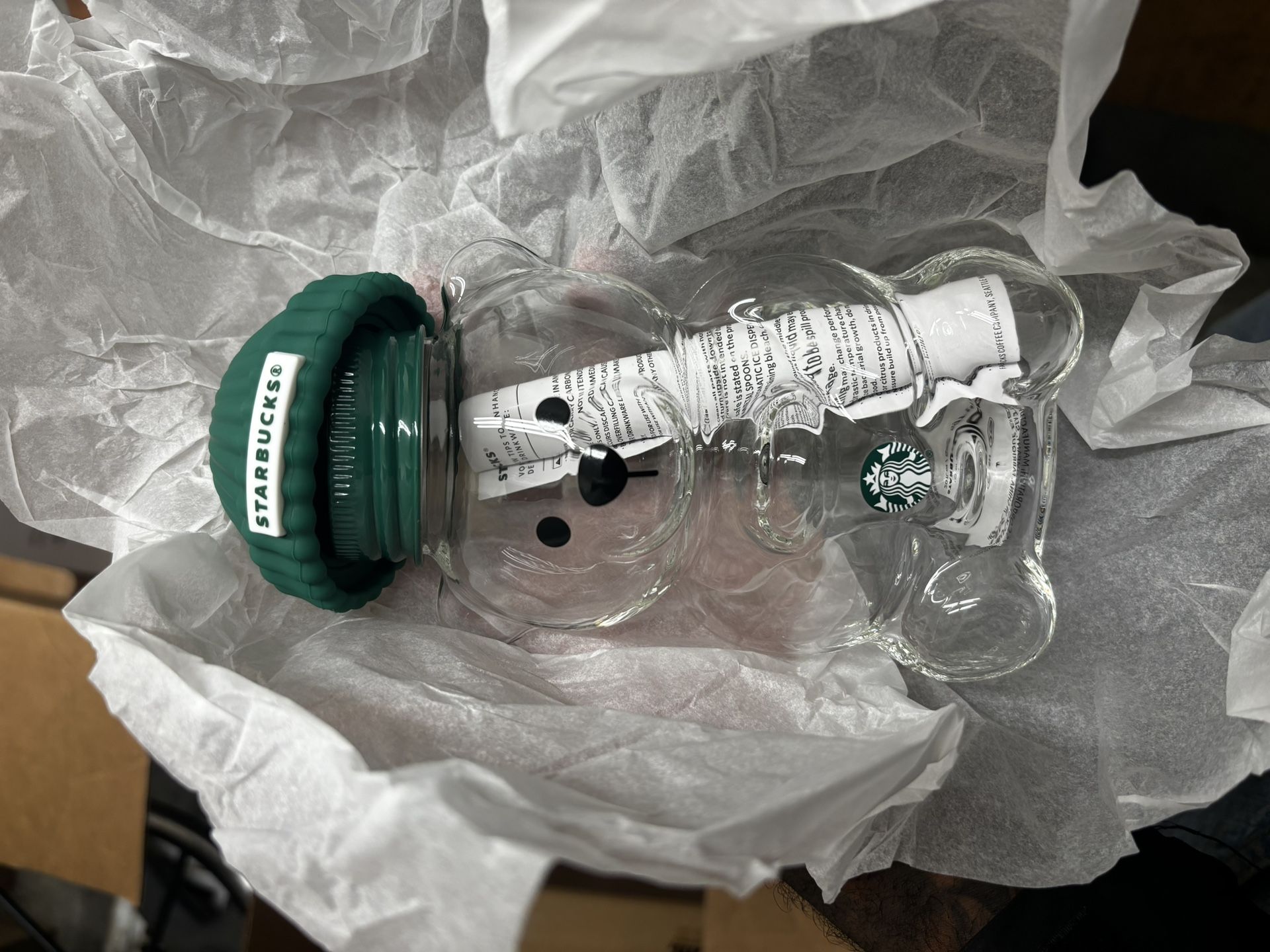 Starbucks Korea Bearista Glass Cup