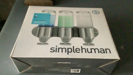 Simple human 15oz Triple Wall Mount Shower Soapy Dispenser Pump