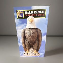 Bald eagle character stein
