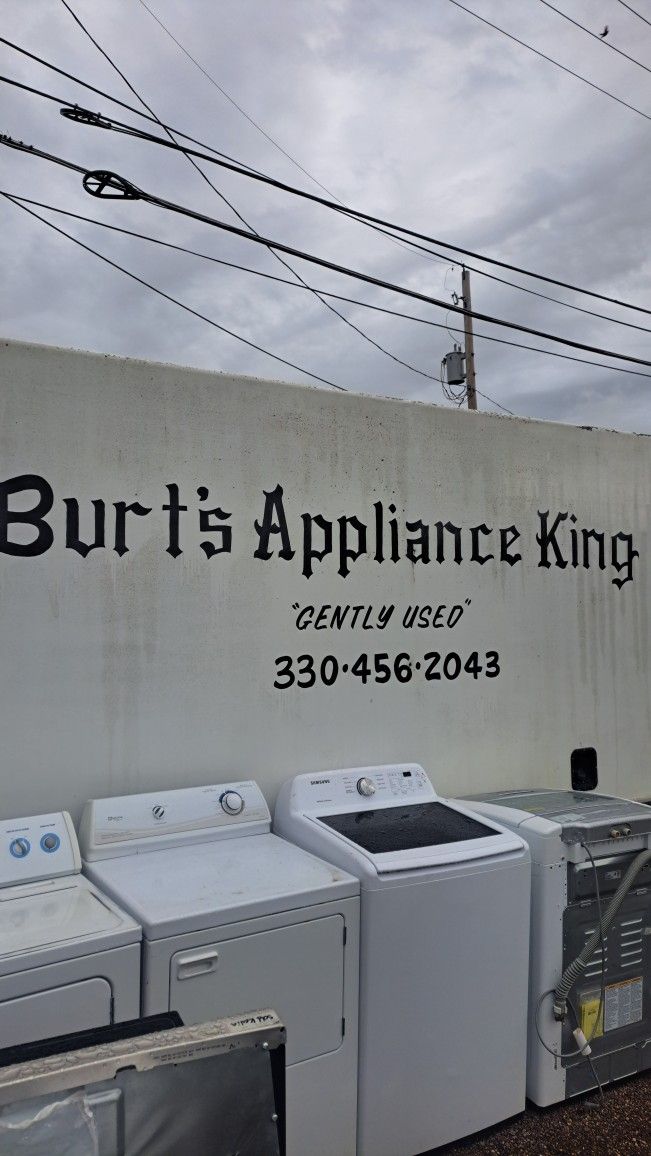 Tons of gently used appliances.