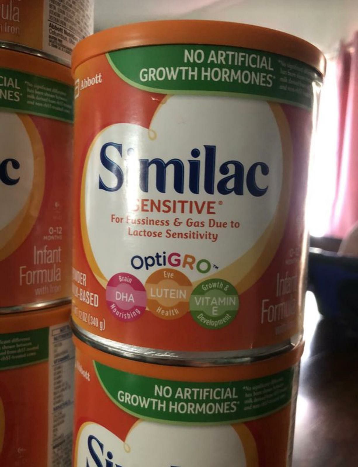 Formula similac sensitive 12 each