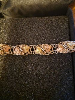 Vintage Coleman black hills gold bracelet
