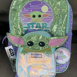 Star Wars Backpack With Lunchbox 