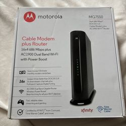 Cable Modem Plus Router 