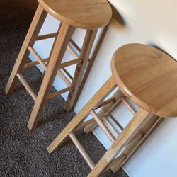 Wooden Stools 