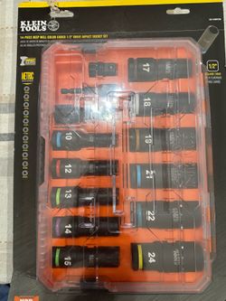 Klein socket set