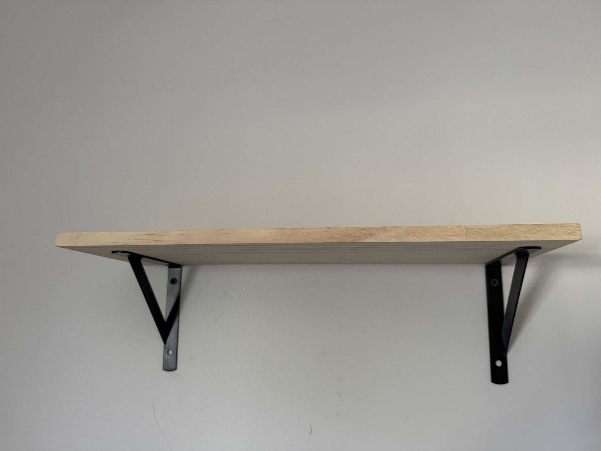 Wooden shelf