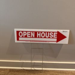Open House Signs