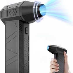 X3 High-Speed Air Blaster - 130000 RPM Cordless Blower Fan, 3-Speed Adjustable Fan, Rechargeable Type-C, Air Duster for Cleaning of Computers, Cars, B