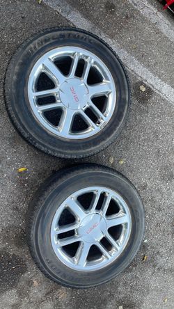 tires for gmc arcadia or traverse