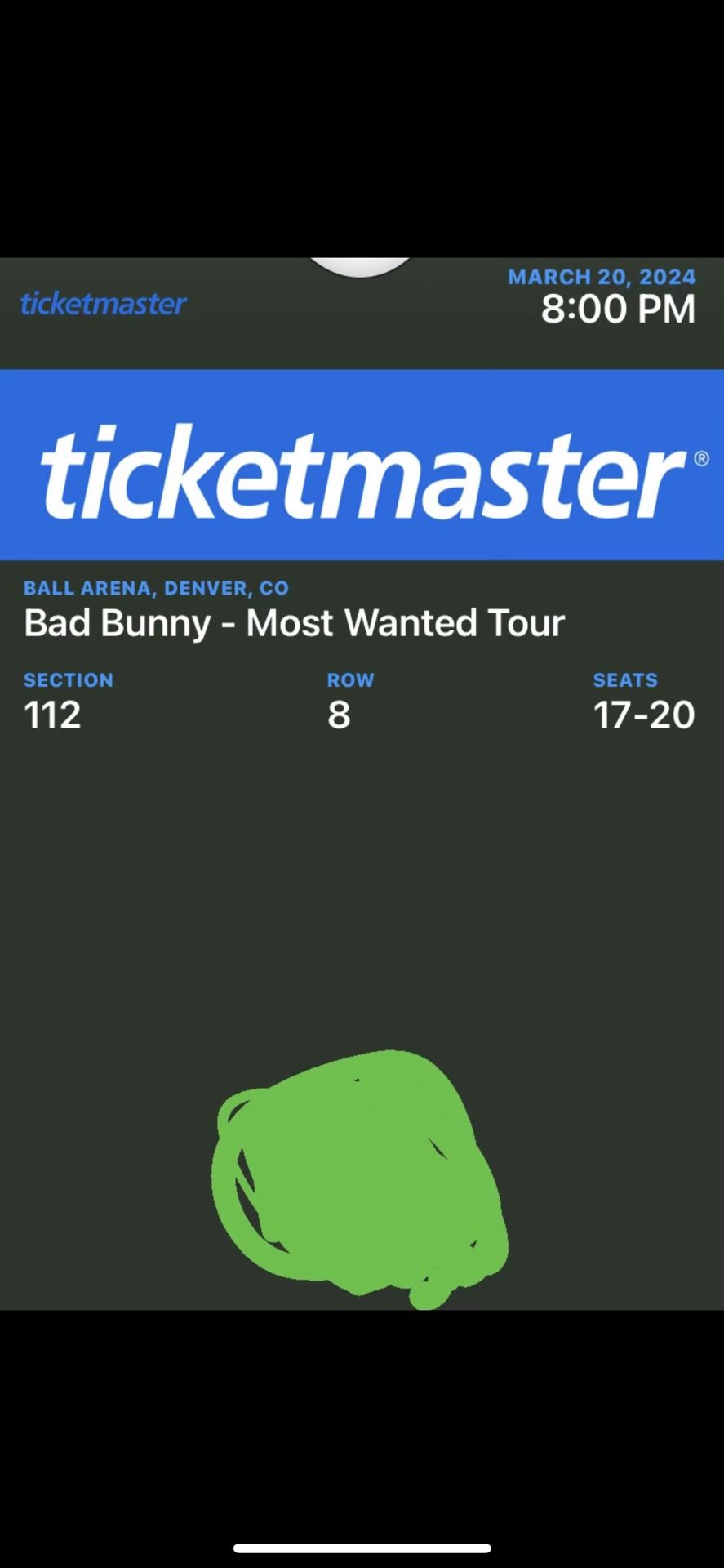 Bad bunny most Wanted Tickets 250