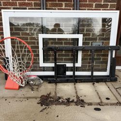 Garage Mounted Basketball hoop