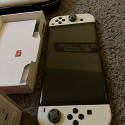 Nintendo Switch OLED w/Case,Extra Controllers, 128gb Micro Sd 