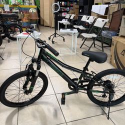 AVASTA Govet 20'' Mountain Bike for Children Ages 6-12 for Boys and Girls with Suspension Fork, 6-Speed ​​Drivetrain