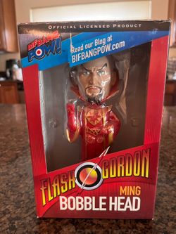 Flash Gordon Ming the Merciless Bobble Head Bif Bang Pow Limited Edition