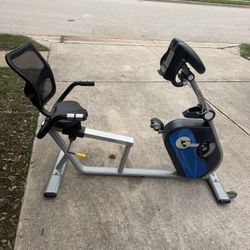 Endurance Recumbent Exercise Bike w/ LCD Console – Commercial Grade