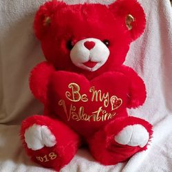Dan Dee 2018 "Be My Valentine" Sweetheart Teddy Bear