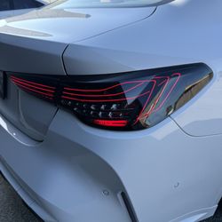 G82 M4 CSL smoked Lights 