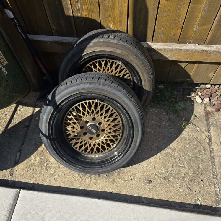 4x100 15s F1r Wheels