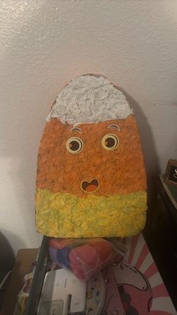 Candy Corn Halloween Piñata