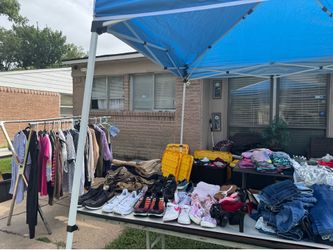 Garage sale.
