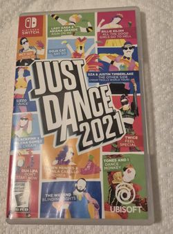 Just Dance 2021 Nintendo Switch with Case - Original case and cartridge