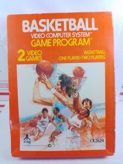 Basketball CX2624 - Atari 2600 (1978)  NEW Check Out Pictures