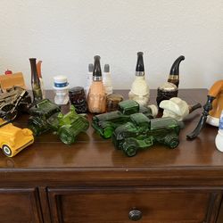 Avon Collection Of Antique Aftershave Bottles