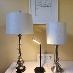 4 Lamps Great Condition 