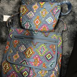 Vera Bradley Handbag and Fanny Pack