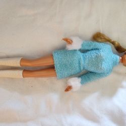 Vintage Original Mod Blonde Barbie Doll In Fashion Avenue Outfit