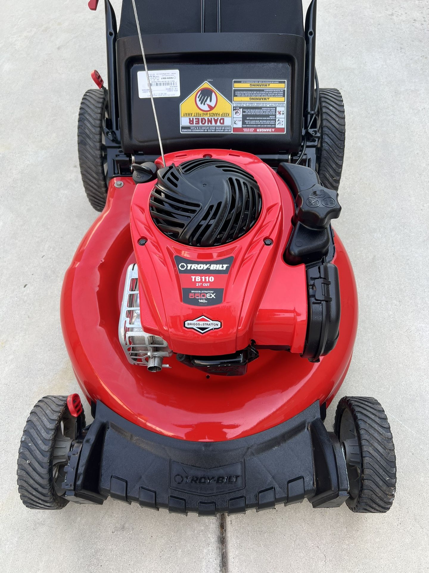 Troy Bilt Tb110 Lawnmower