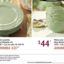 Platos Color Linon 