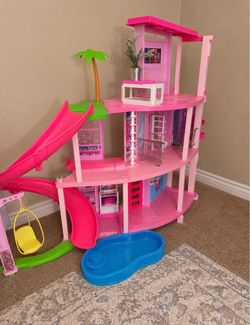 Barbie DreamHouse 3-Story Dollhouse with Accessories