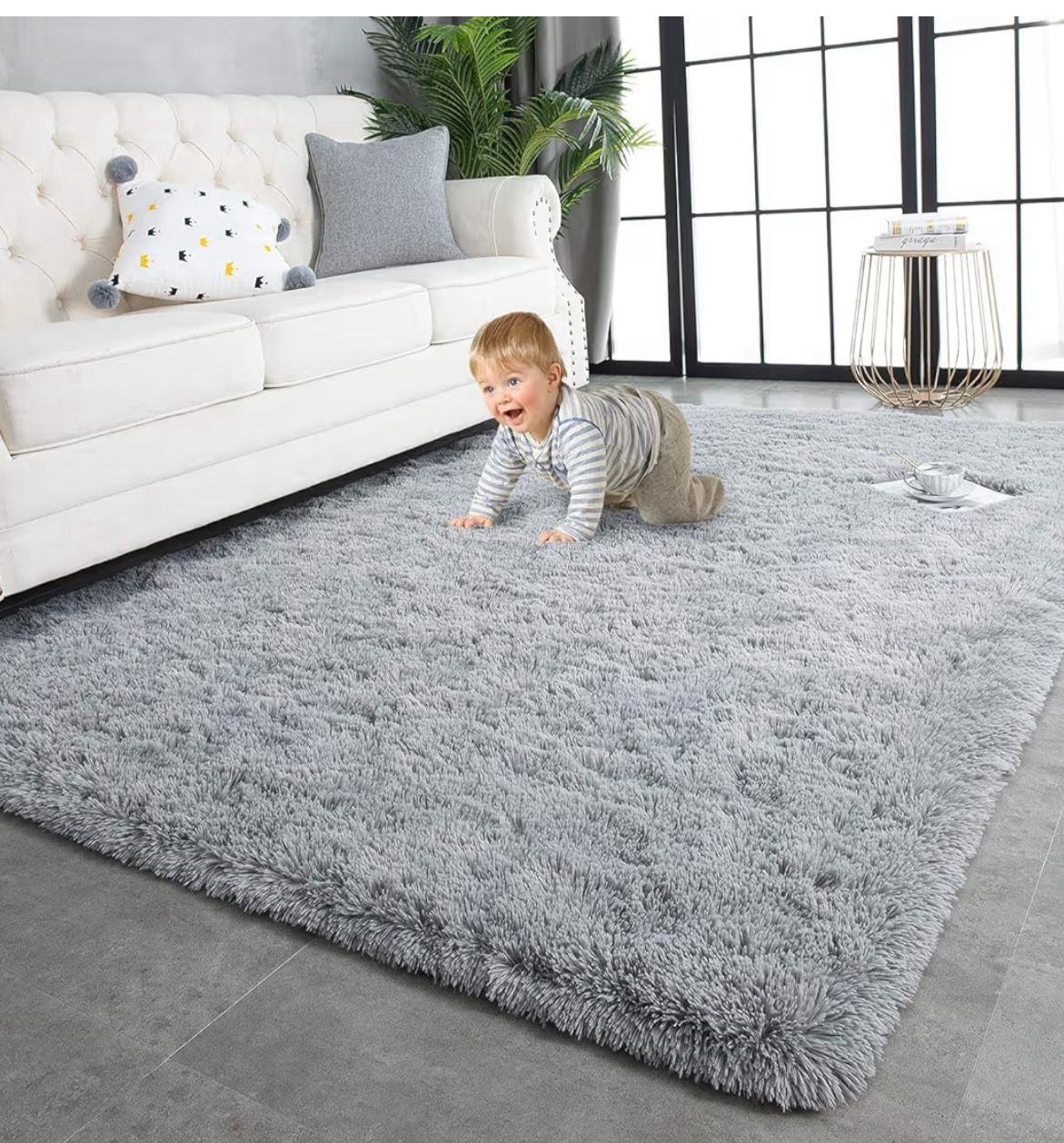 New Extra Large 7x10 Rug Or Baby Play Mat