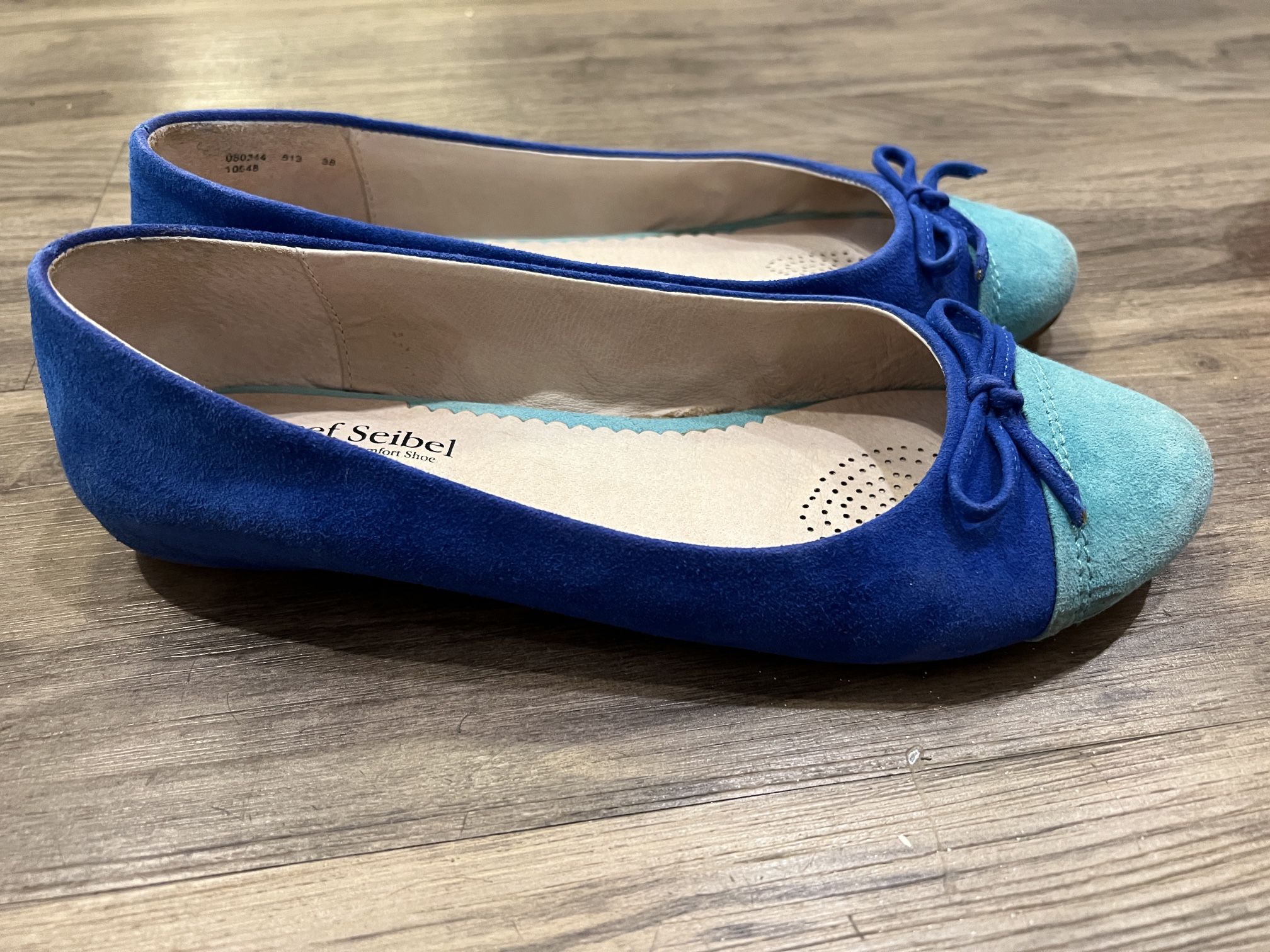 Women’s Shoes-blue Ballet Flat-size 8