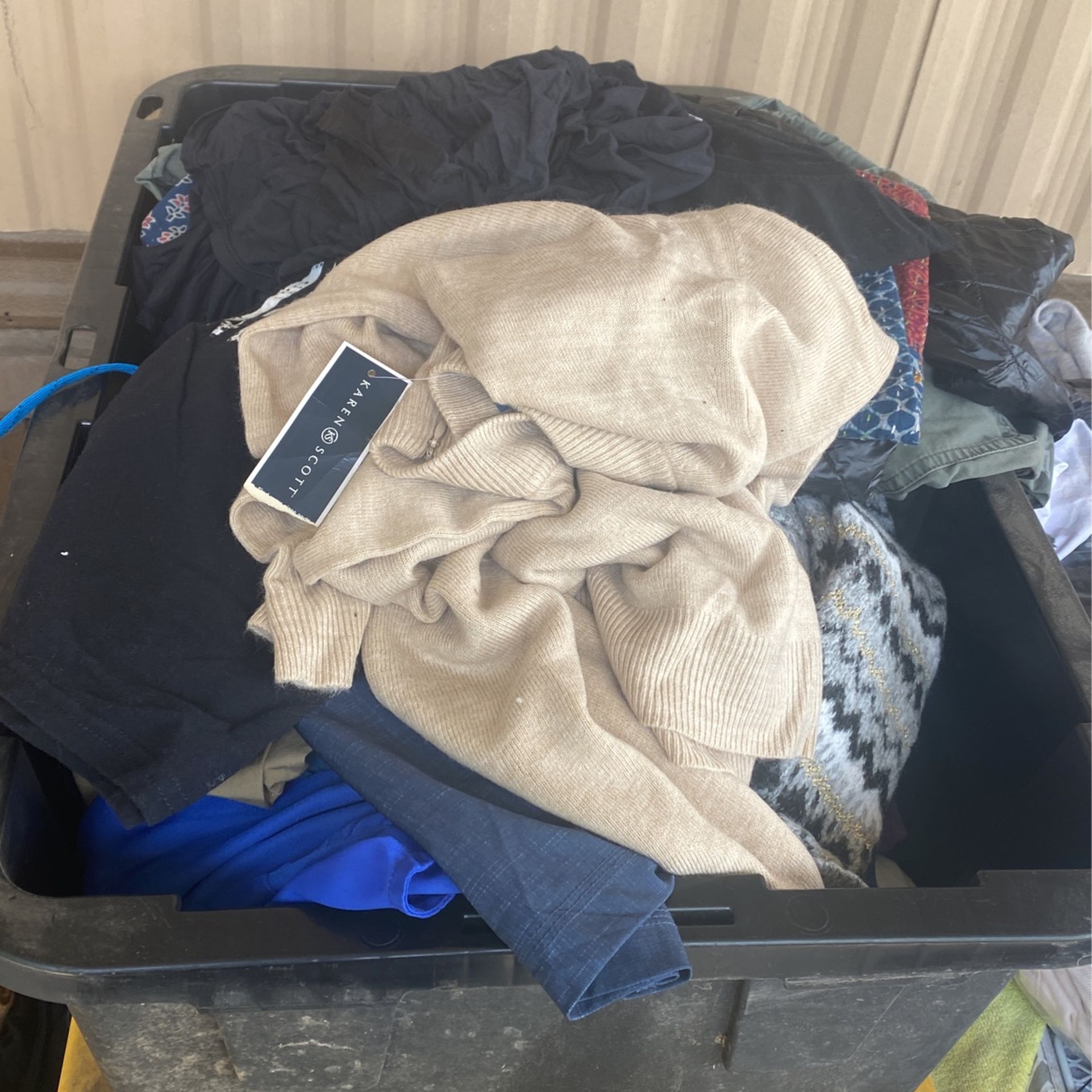 Lot Of Different Clothes