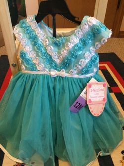 2-Piece Dress with Diaper Cover(12 months)