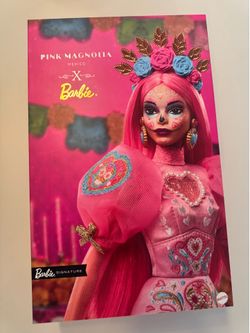DIA DE LOS MUERTOS PINK MAGNOLIA BARBIE X