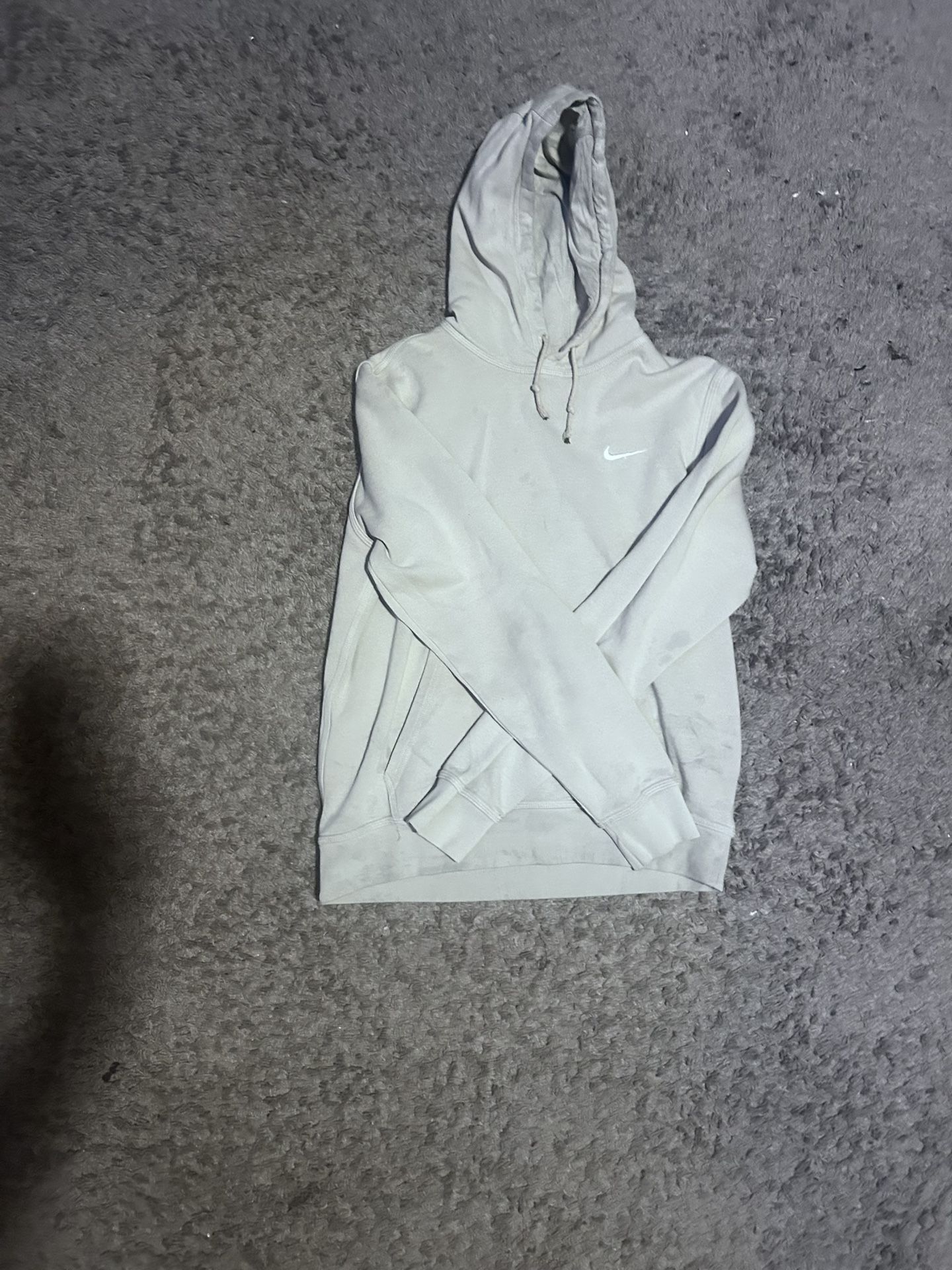 Cream Nike Hoodie