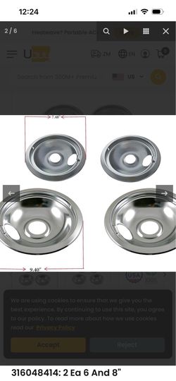 4 stove Hob covers kitchen NWOT