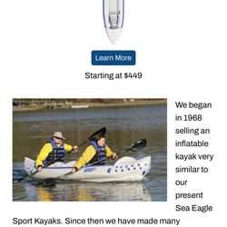 Sea eagle Sport kayak 