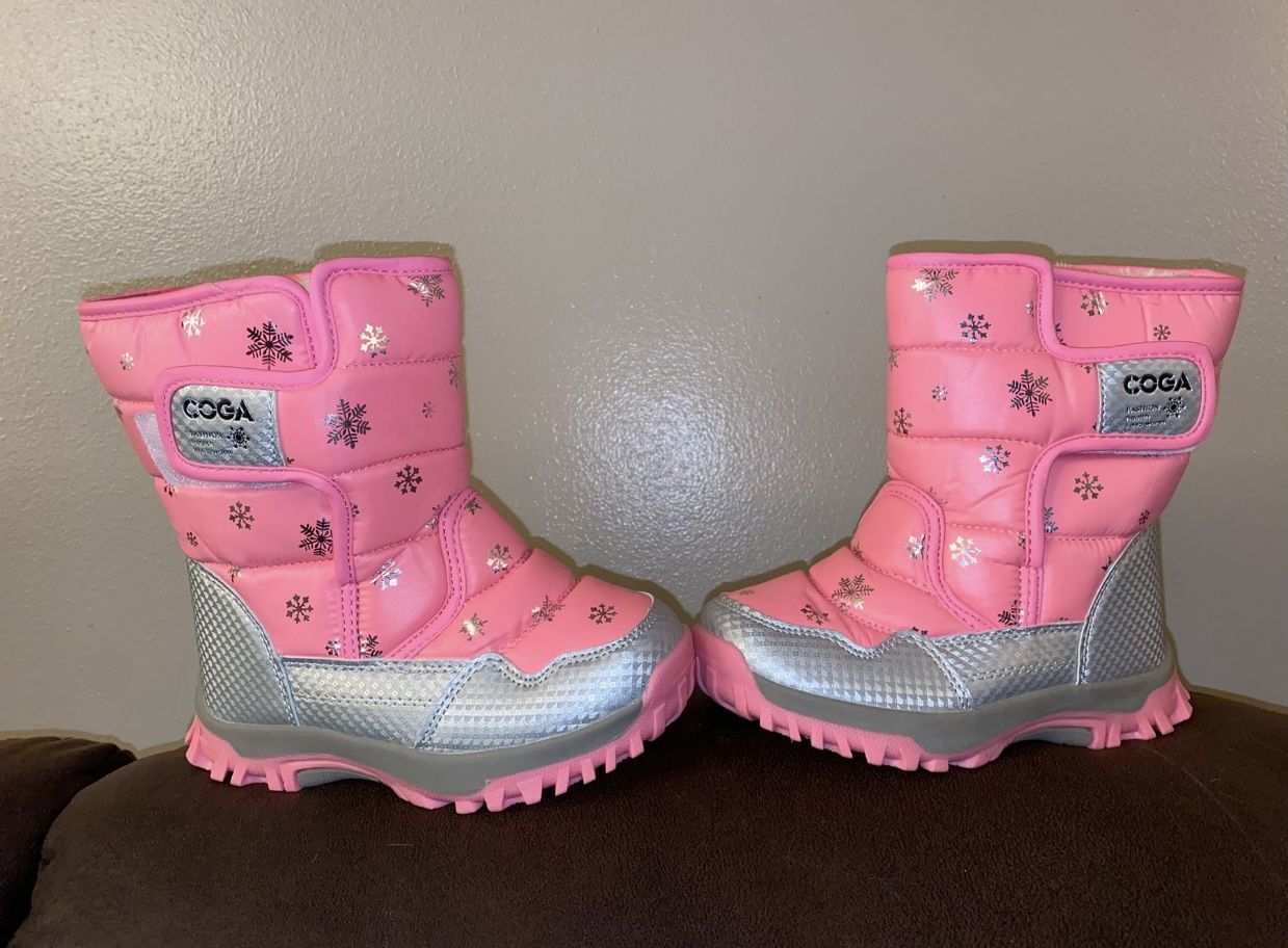 Little Girl Snow Boots 