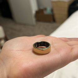 Gold Horizon Oura Ring