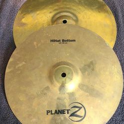 2010 Zildjian Planet Z 13" hi hats