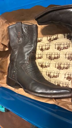 Men’s Forastero Dark Brown Leather Mid-Calf Boots