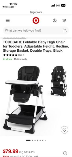 High chair